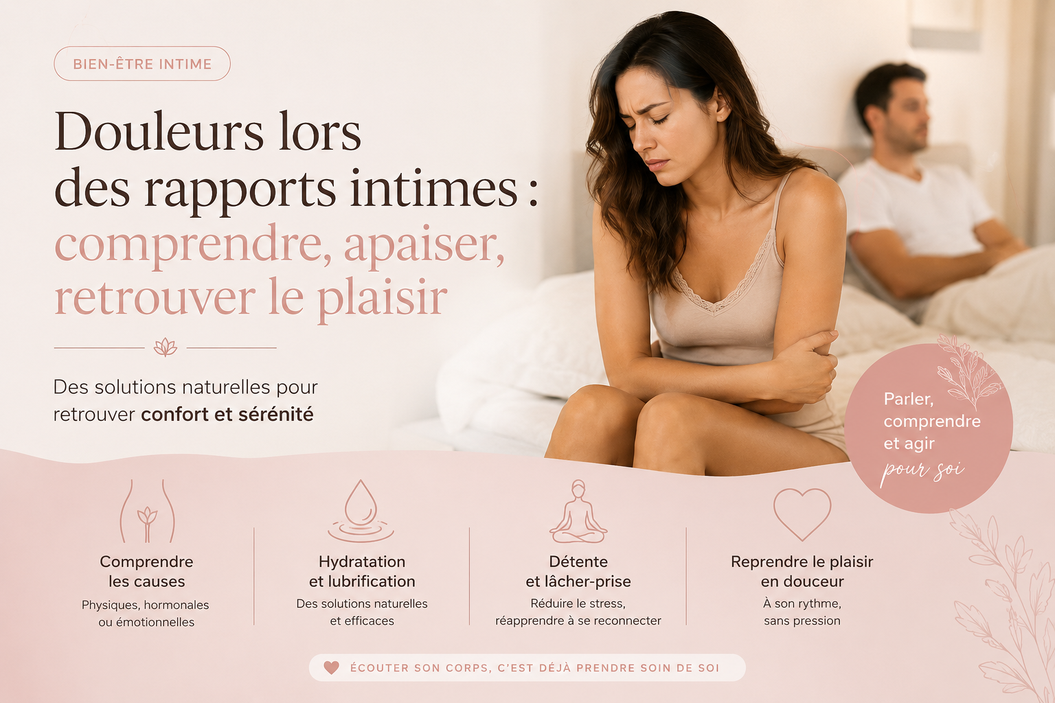 Causes des difficultés lors de rapports intime et solutions naturelles