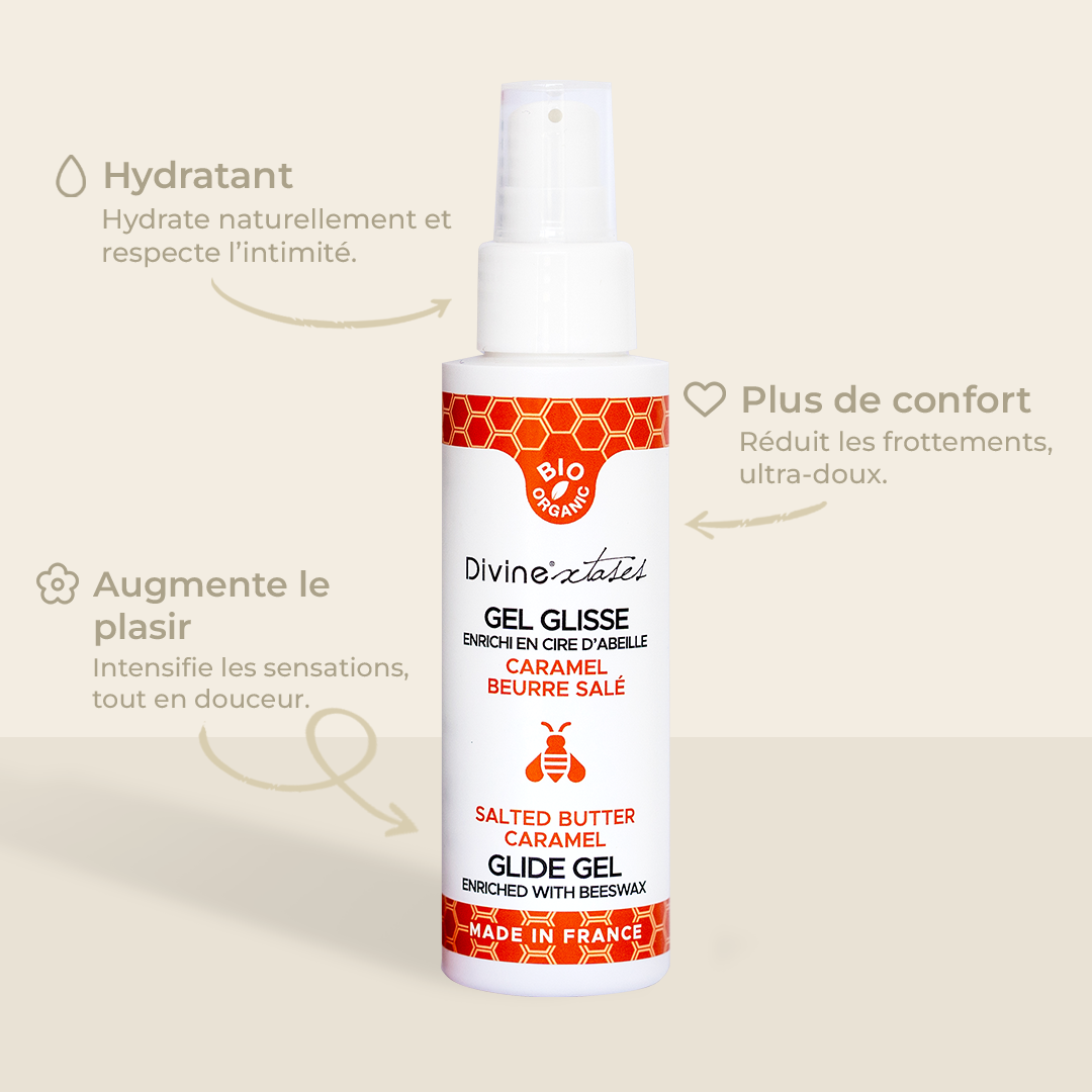 LUBRIFIANT CARAMEL BEURRE SALE 100% BIO