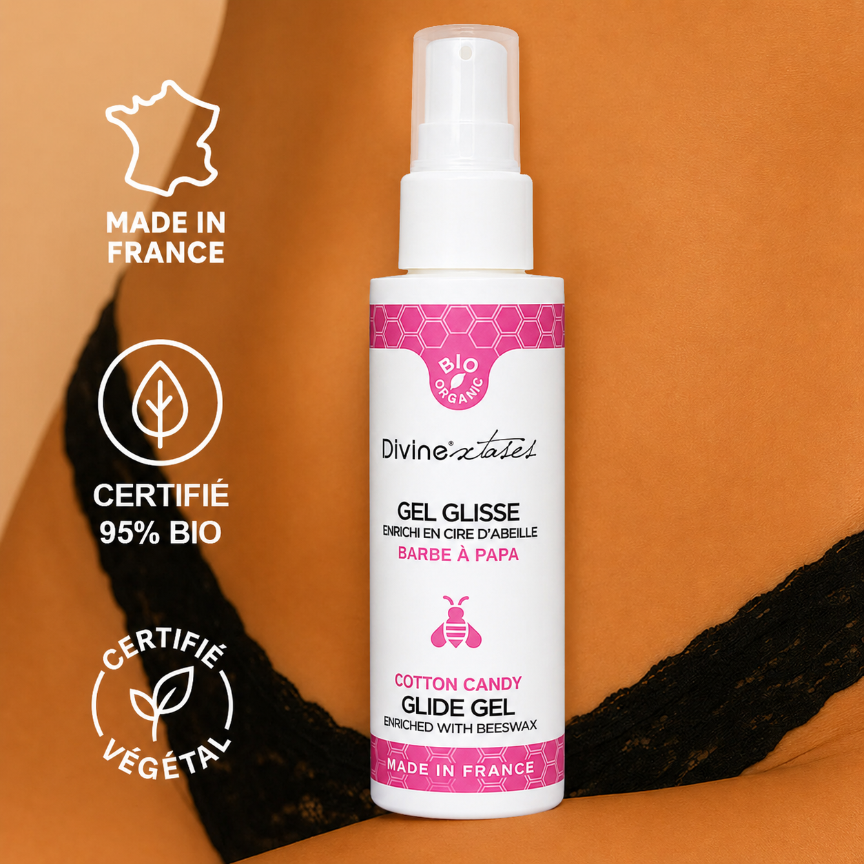 LUBRIFIANT BARBE À PAPA BIO