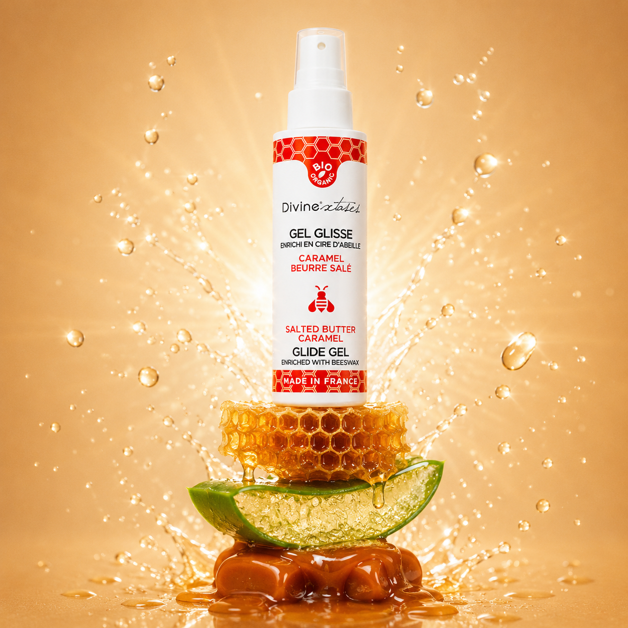 LUBRIFIANT CARAMEL BEURRE SALE BIO