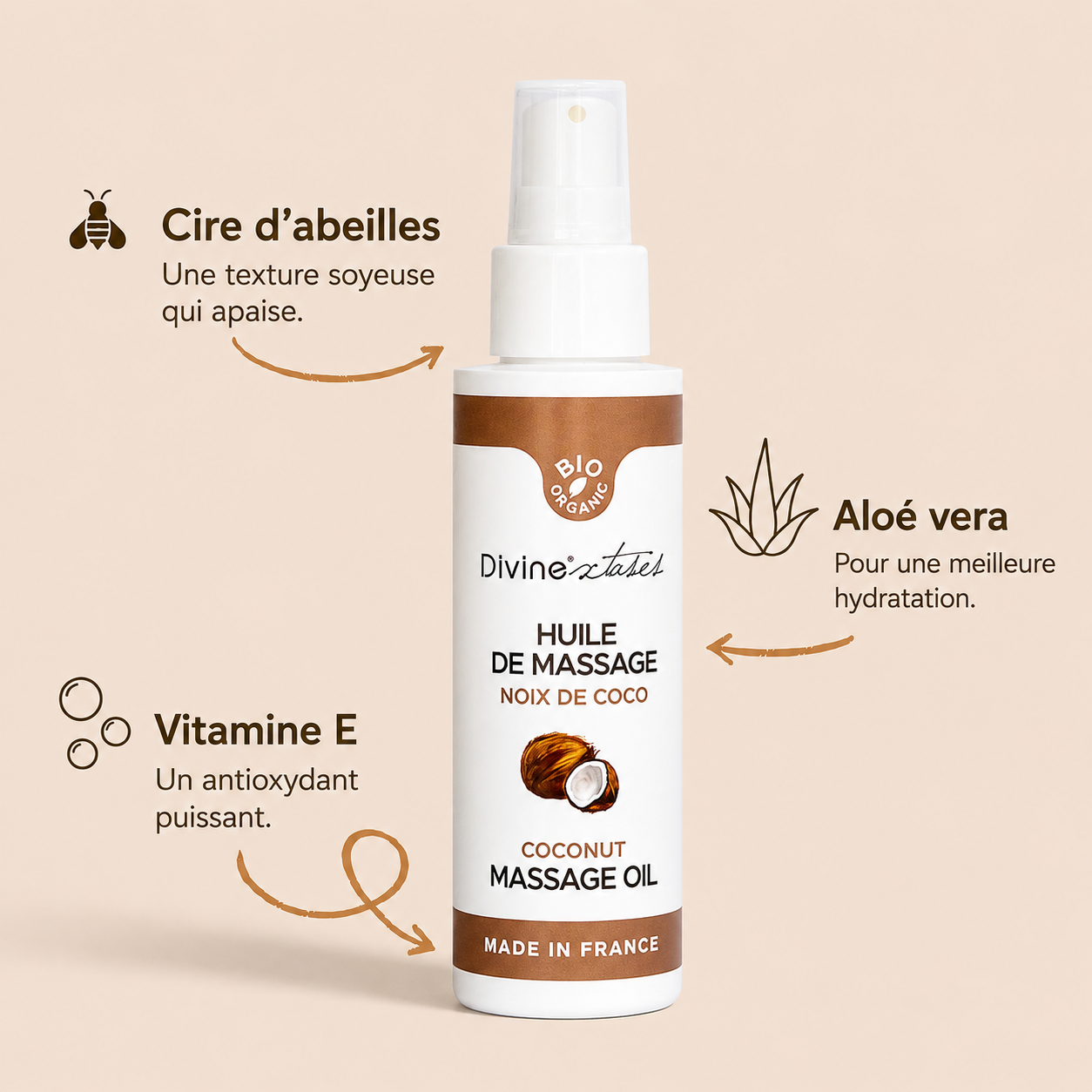 LUBRIFIANT NOIX DE COCO BIO