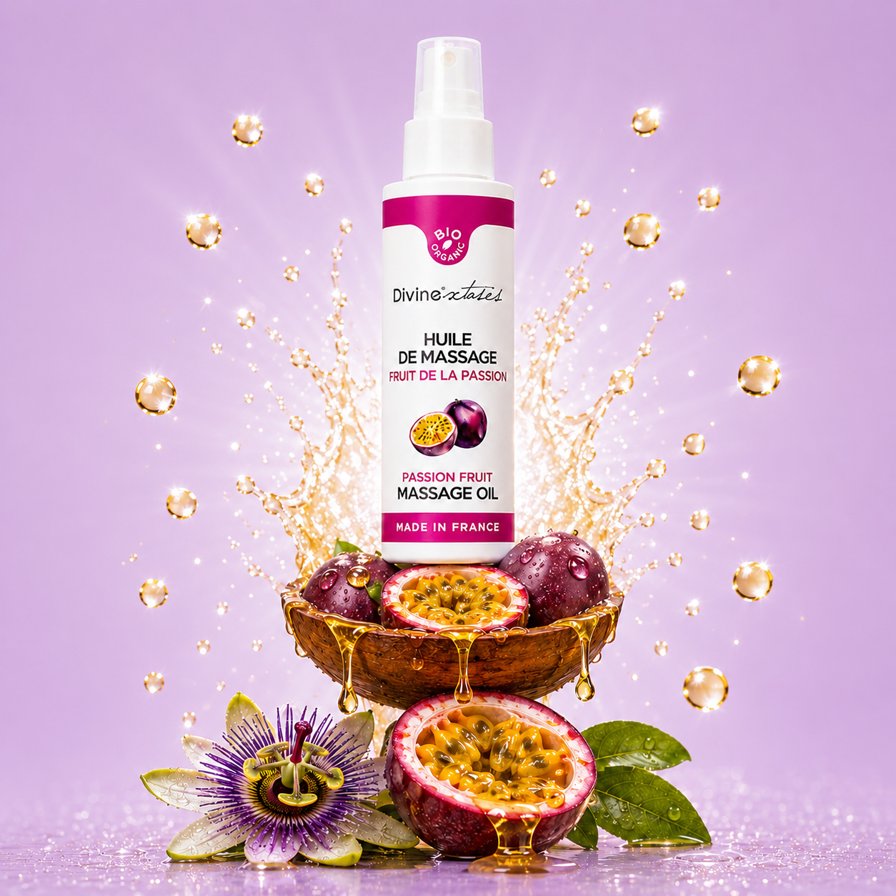 HUILE FRUIT DE LA PASSION BIO
