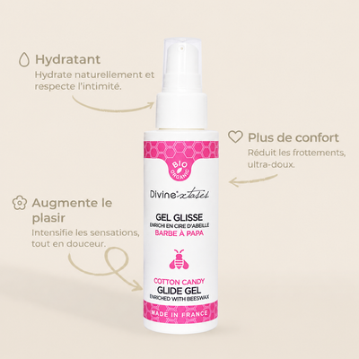 LUBRIFIANT BARBE À PAPA BIO