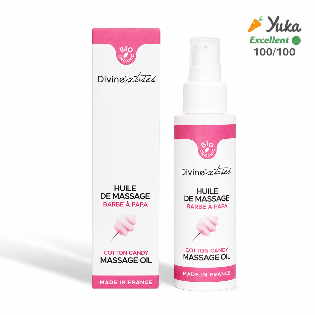 HUILE DE MASSAGE BARBE À PAPA BIO