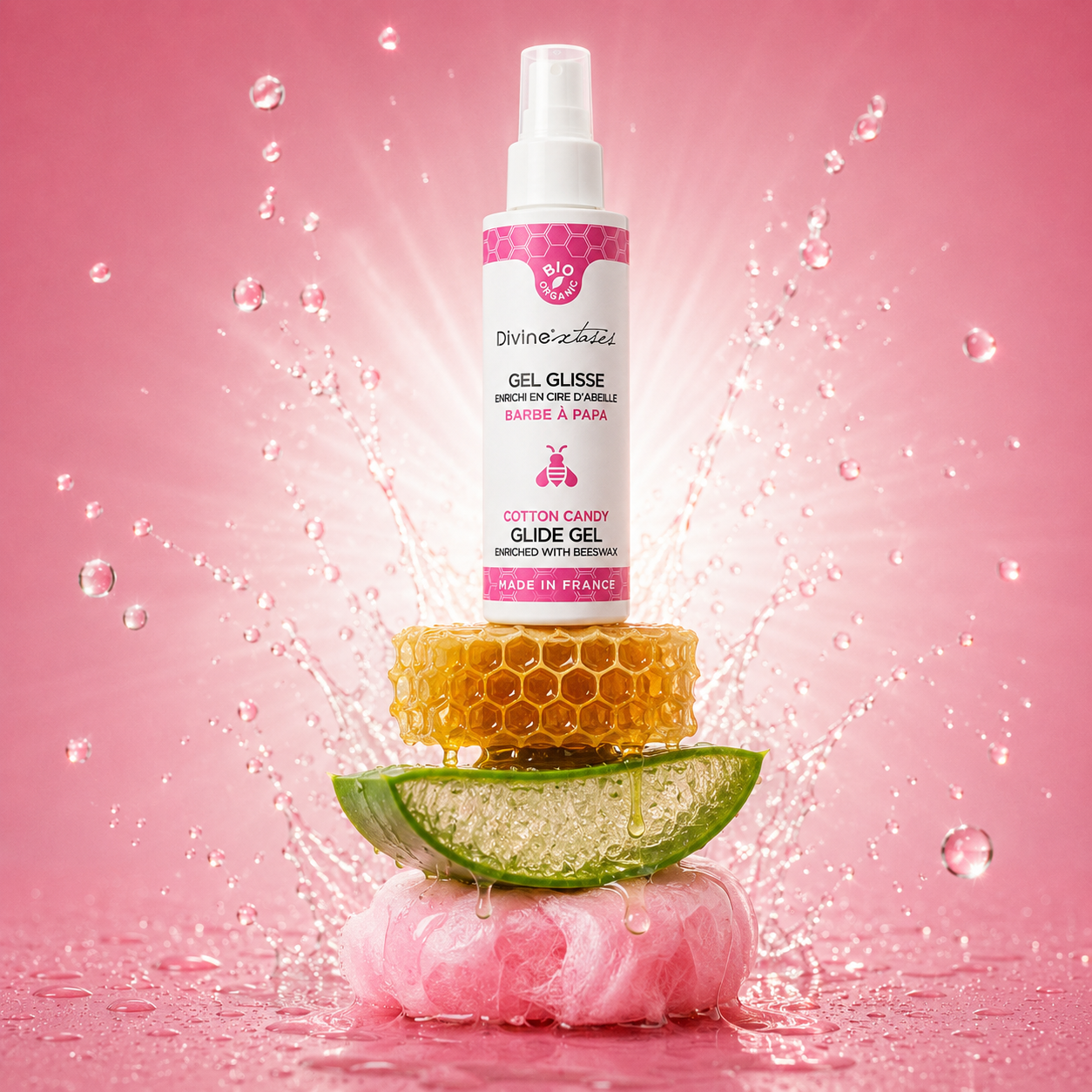 LUBRIFIANT BARBE À PAPA BIO