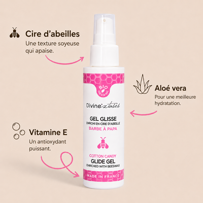 LUBRIFIANT BARBE À PAPA BIO