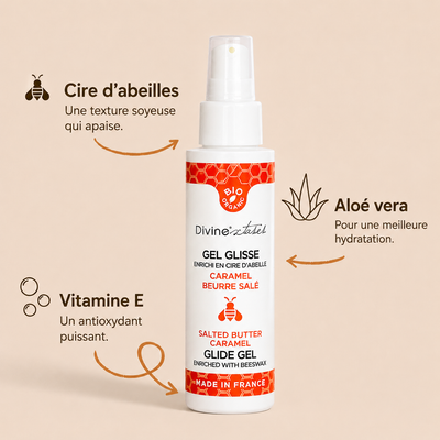 GEL CARAMEL BEURRE SALE BIO
