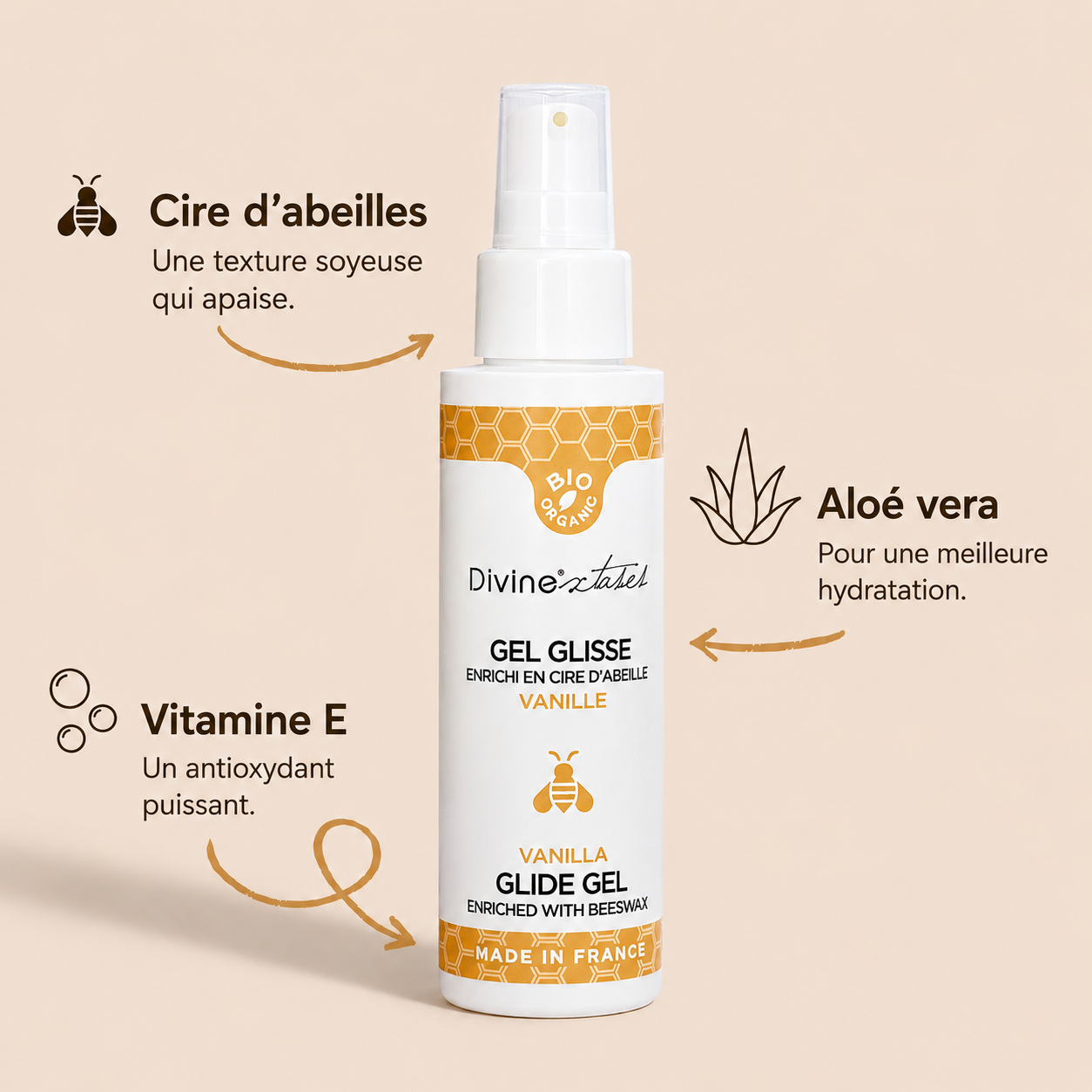 LUBRIFIANT VANILLE BIO